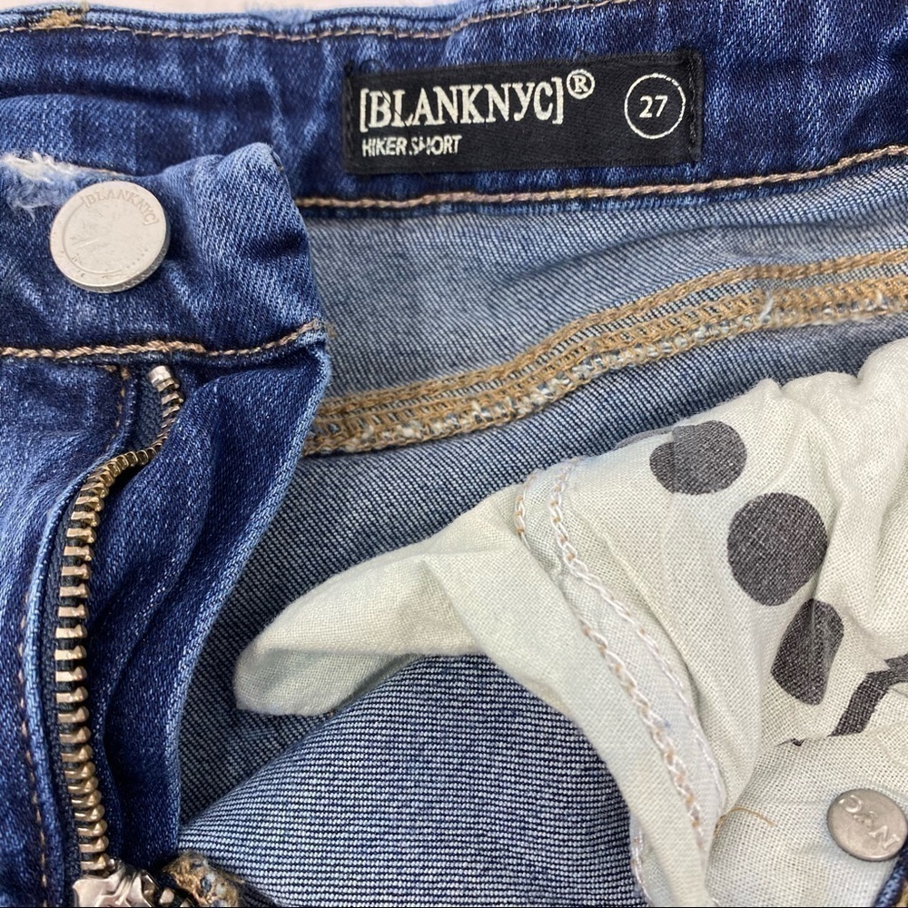 Blank NYC Hiker Short Jean Shorts 27 - Picture 3 of 6